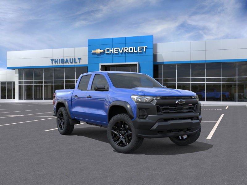 CHEVROLET Colorado Trail Boss 4RM 2025 Bleu récif métallisé Saint-Eustache - photo #0