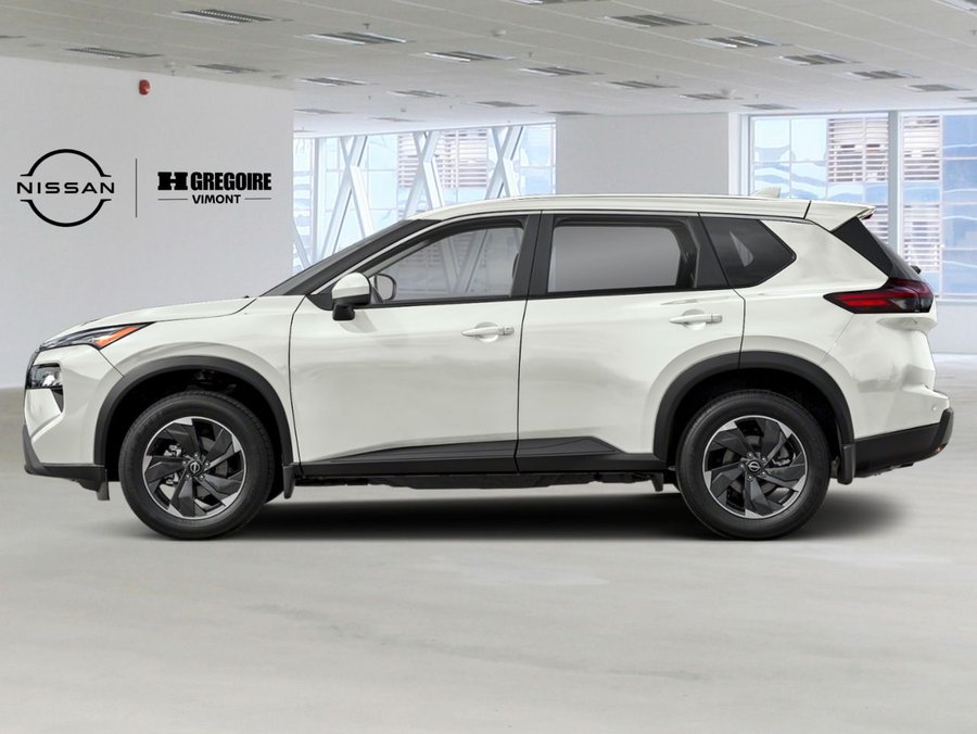 2026 Nissan Rogue SV Moonroof Everest White Tricoat Pearl