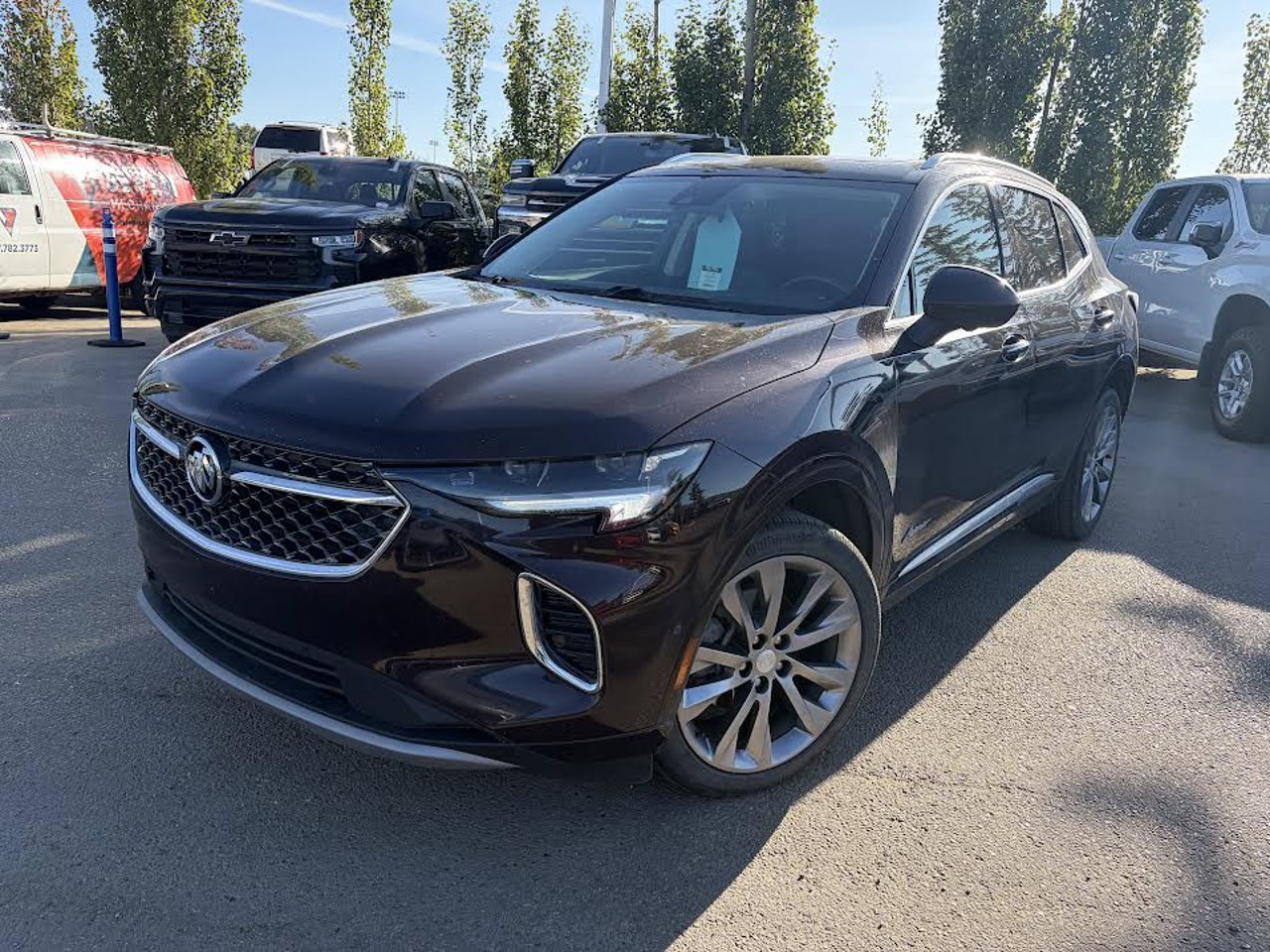 2021 Buick Envision AWD 4dr Avenir Red Sherwood Park - photo #2