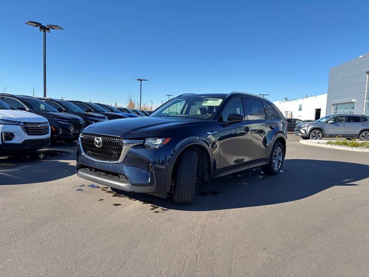 2025 Mazda CX-90 MHEV GS-L AWD Blue Sherwood Park - photo #2