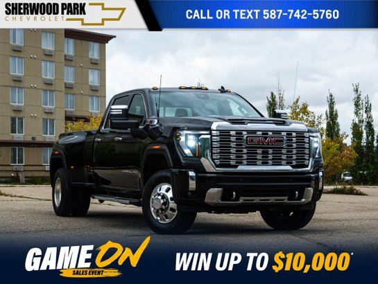 2024 GMC Sierra 3500HD Denali DRW 6.6L Duramax | Technology Package Black