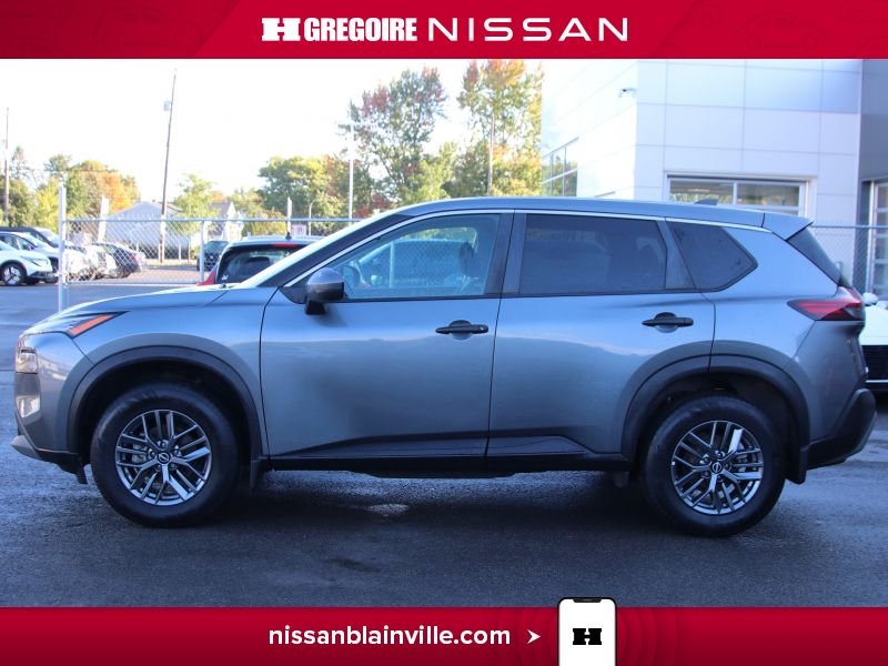 2022 Nissan Rogue Grey Blainville - photo #4