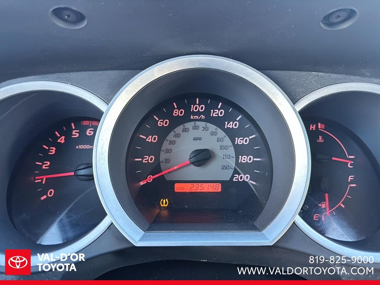 2008 Toyota Tacoma Cabine double 4 RM V6, boîte automatique Red Val-d'Or - photo #12
