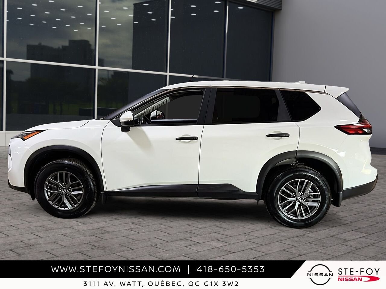 2024 Nissan ROGUE S TRACTION INTEGRALE White Ste-Foy - photo #4