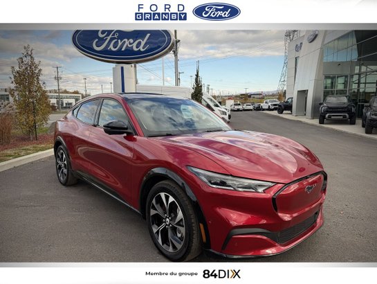 Ford Mustang Mach-E Haut de gamme TI 2023 Rouge