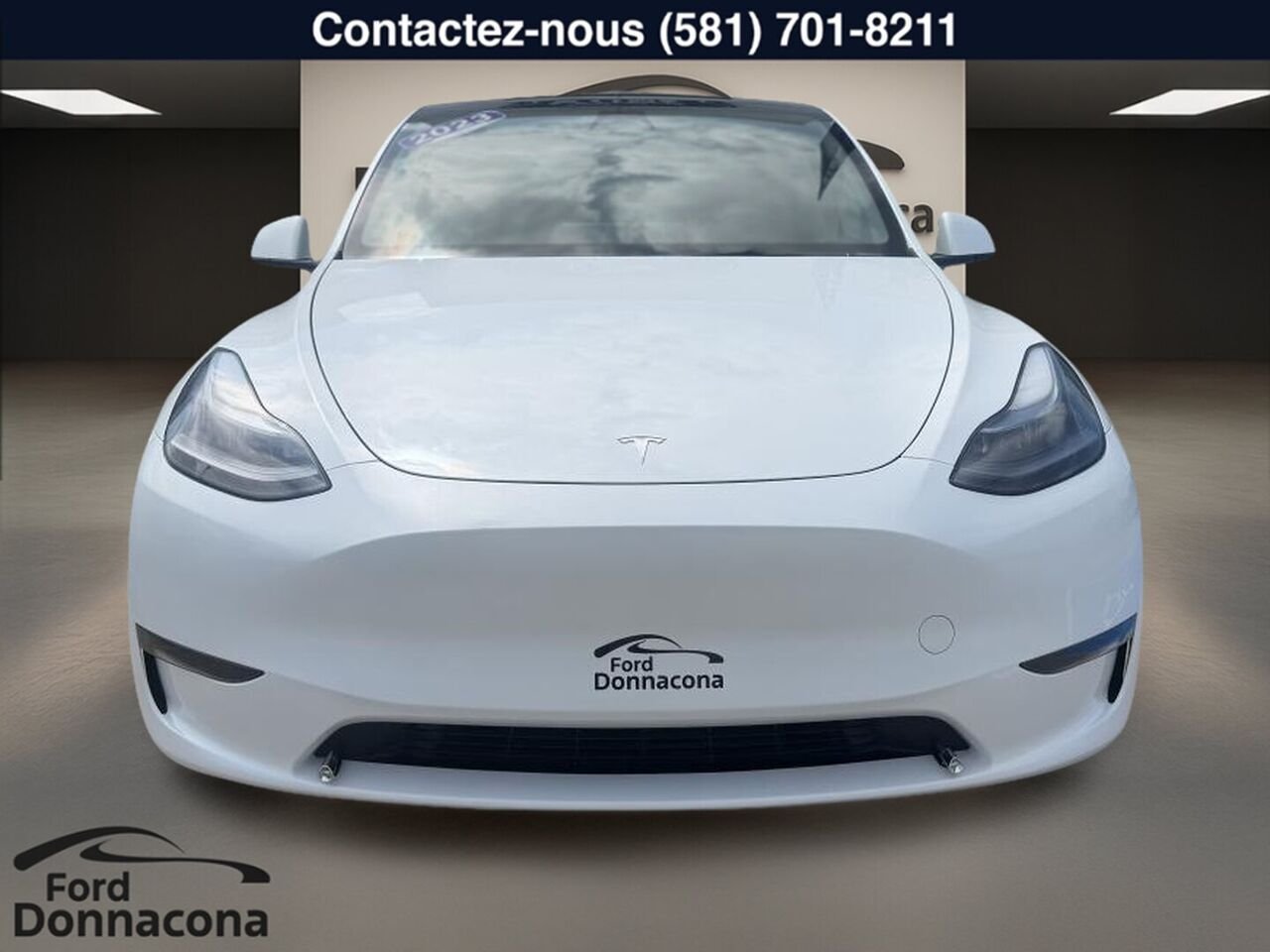 Tesla Model Y 2023 Argent  - photo #1