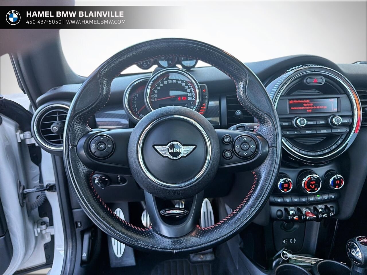 2016 MINI Cooper toit rigide John Cooper Works à hayon 3 portes Grey Blainville - photo #10