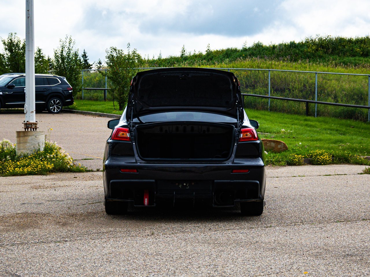 2015 Mitsubishi Lancer Evolution 4dr Sdn GSR Black Sherwood Park - photo #14