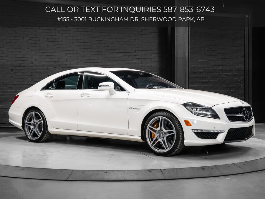 2014 Mercedes-Benz CLS-Class 2014 White