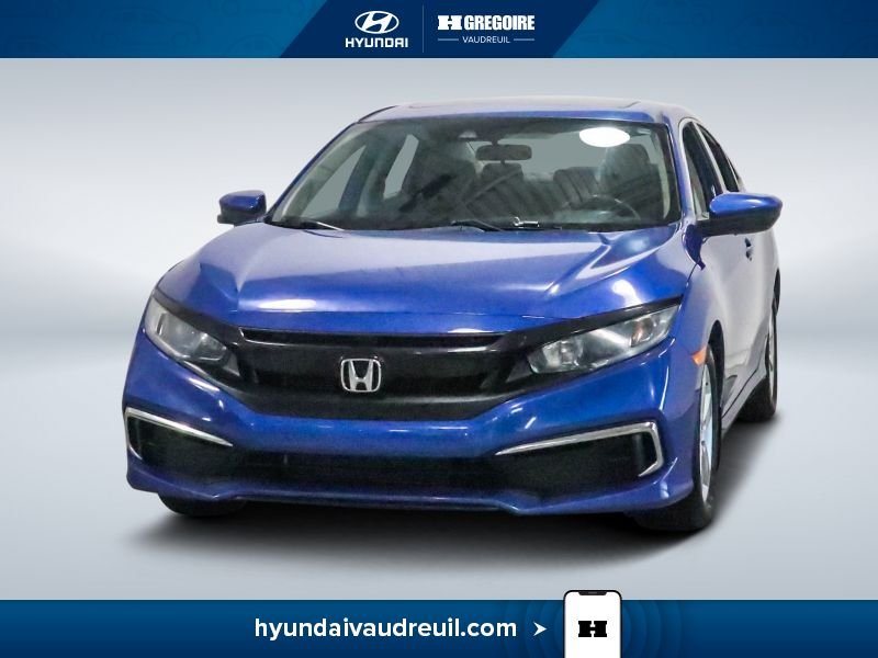 Honda Civic YA887 | EX TOIT OUVRANT 2019 Bleu Laval - photo #4