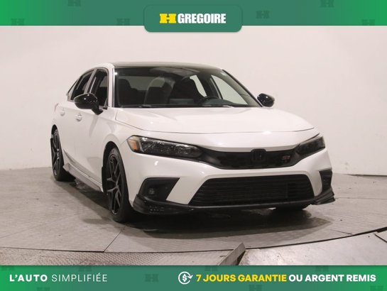 2024 Honda Civic Manual A/C TOIT NAV MAGS CAM RECUL BLEUTOOTH White
