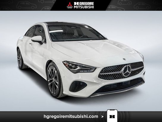 2026 Mercedes Benz CLA CLA 250 * AWD* Cuir * Caméra * Mags * Carplay White