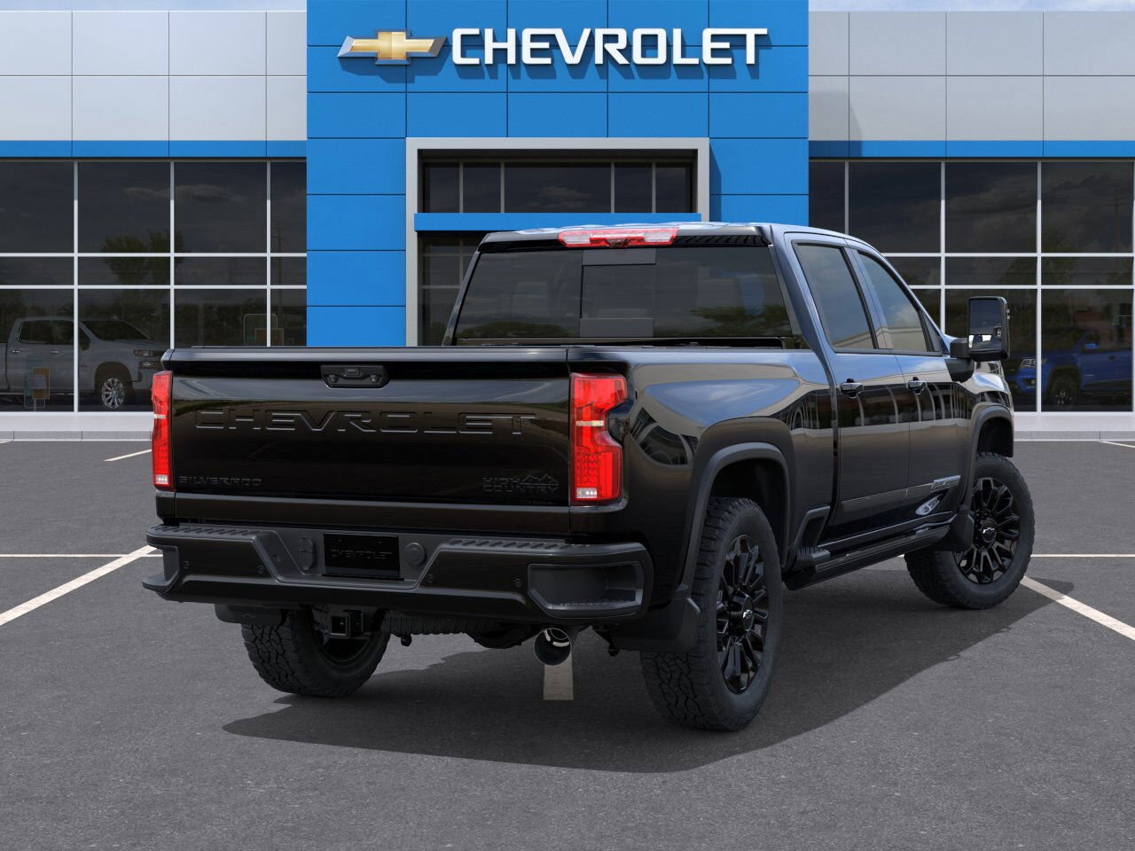 2025 Chevrolet Silverado 2500HD High Country cabine multiplace 4RM 159 po BLACK Gatineau - photo #3