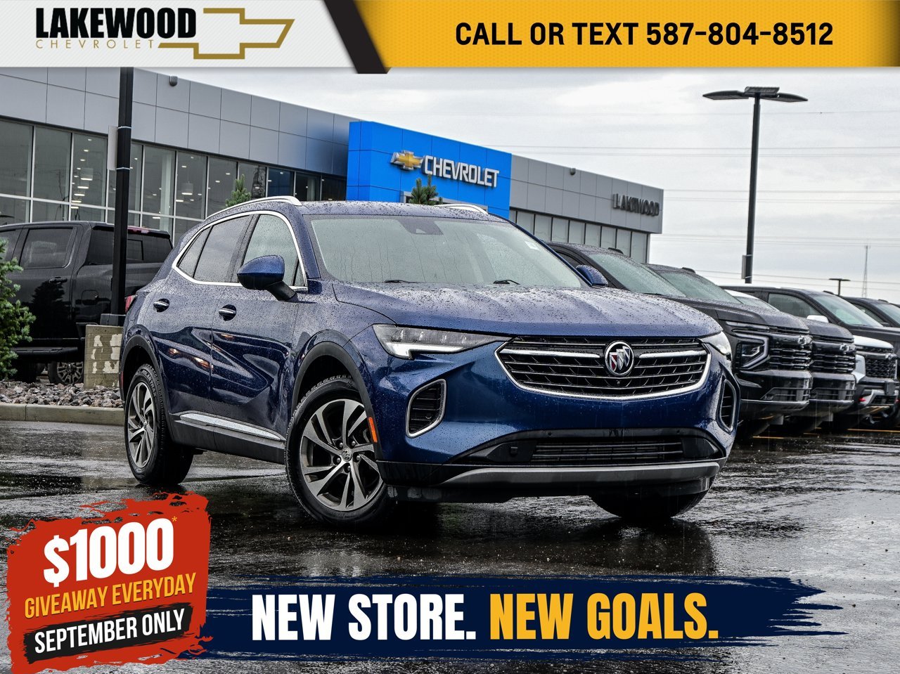 2022 Buick Envision AWD 4dr Essence Blue Sherwood Park - photo #0