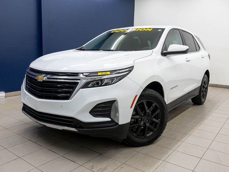 Chevrolet Equinox LT AWD *SIEGES CHAUF* CARPLAY *HAYON ELEC* ALERTES 2022 Blanc