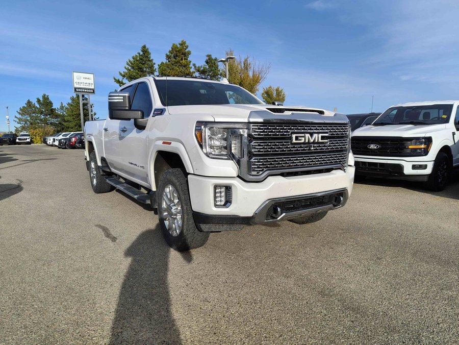 2020 GMC Sierra 3500HD Denali Ultimate | Technology/Safety II/Driver Alert II Packages White