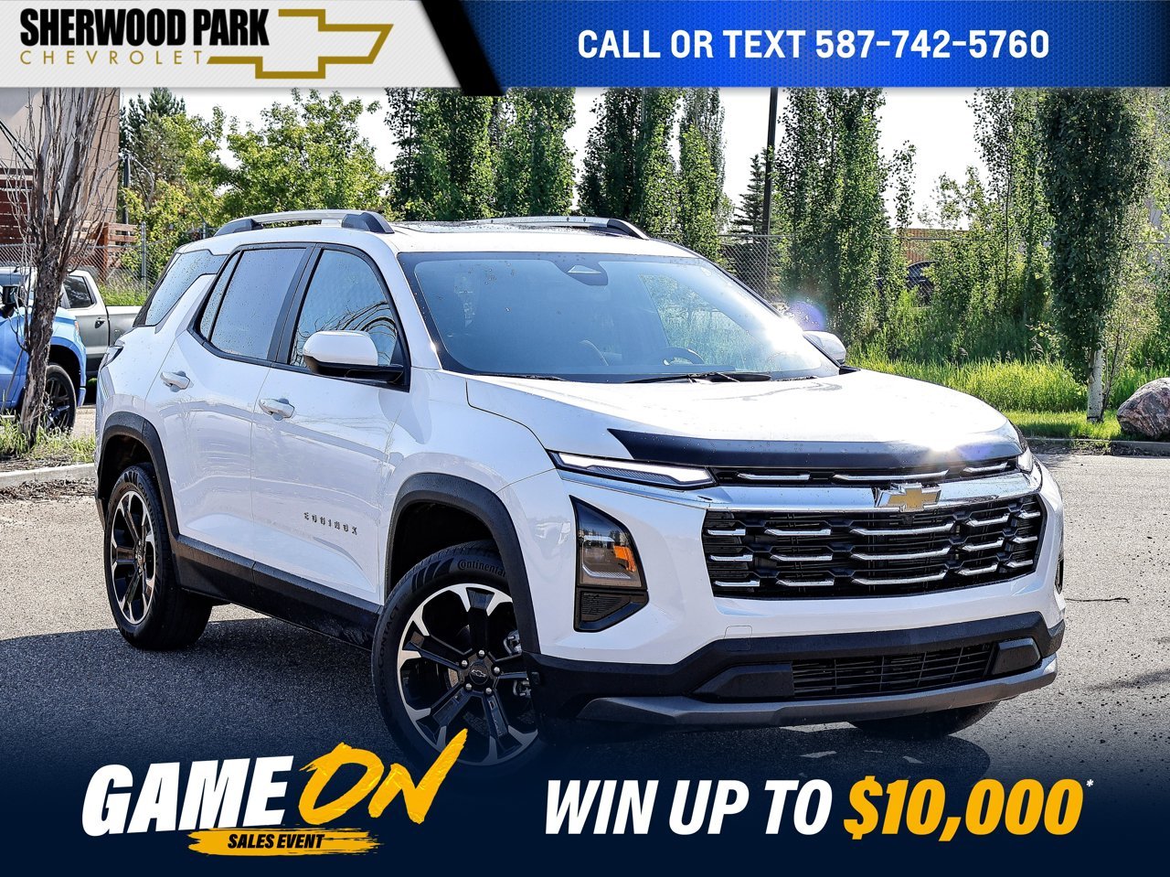 2026 Chevrolet Equinox AWD 4dr LT w/2LT White Sherwood Park - photo #0