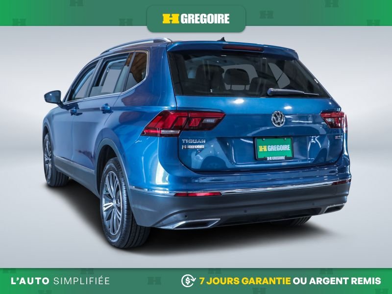 Volkswagen Tiguan 820613 | Highline AWD AUTO AC CUIR TOIT NAV MAGS CAM RECULE 2020 Bleu Laval - photo #5