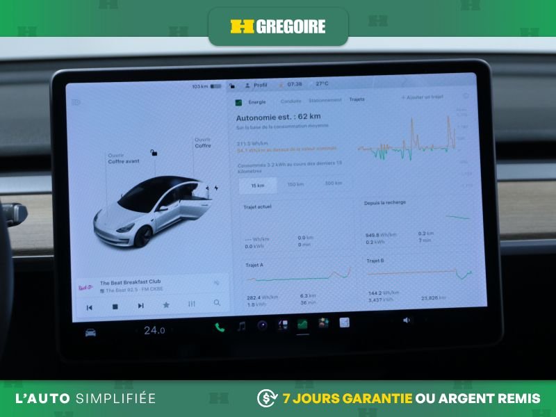 2021 Tesla Model 3 White Blainville - photo #20