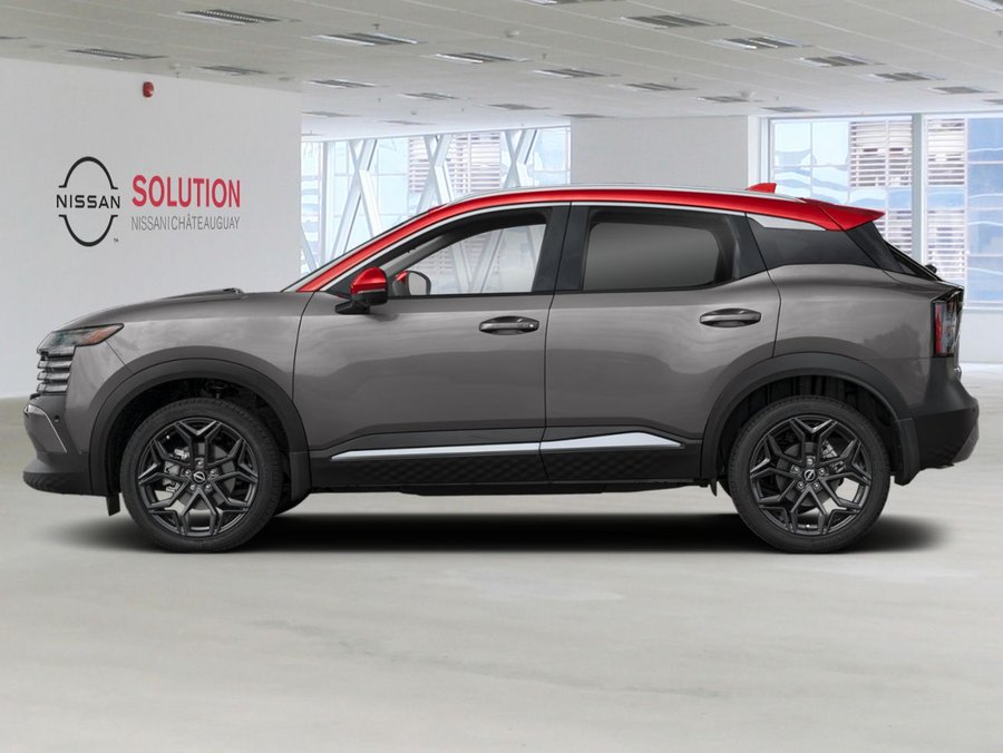 NISSAN Kicks KICKS SR PRIVIL GE 2027 Gris poudre métallisé/Couche teintée Braise écarlate