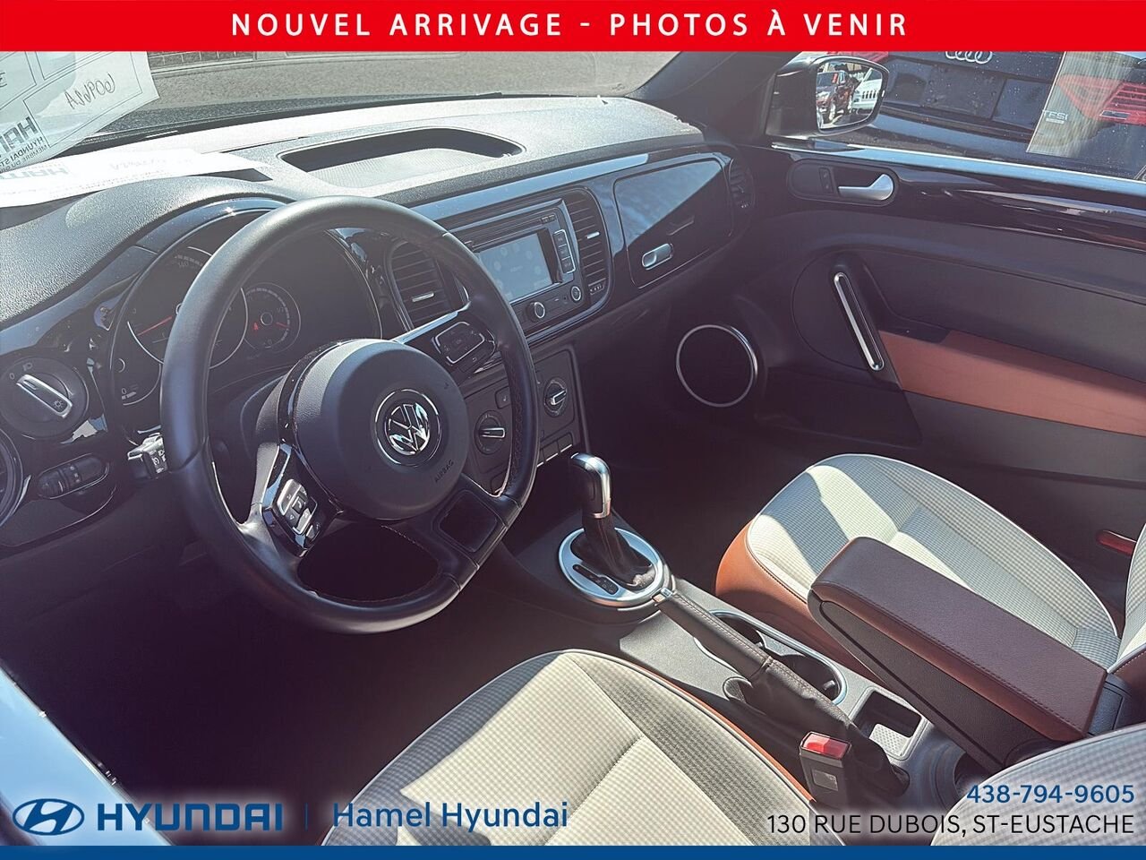 2015 Volkswagen BEETLE CLASSIC Black Saint-Eustache - photo #7