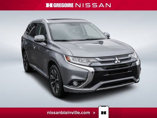 2018 Mitsubishi Outlander Plug-In Hybrid SE AWD PHEV CUIR TOIT OUVRANT Silver