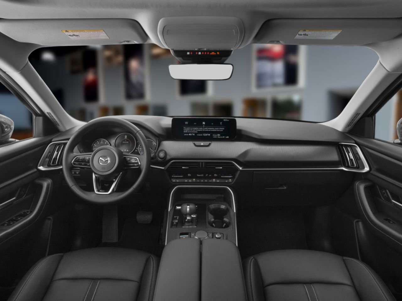 MAZDA CX-90 hybride léger 2026 Gris mécanique métallisé Notre-Dame-des-Prairies - photo #8