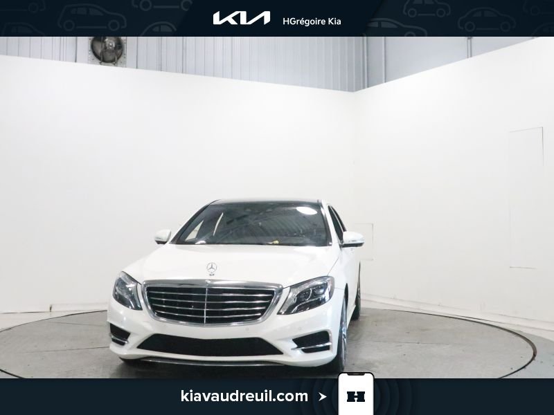2016 Mercedes Benz S550 White Saint-Eustache - photo #3