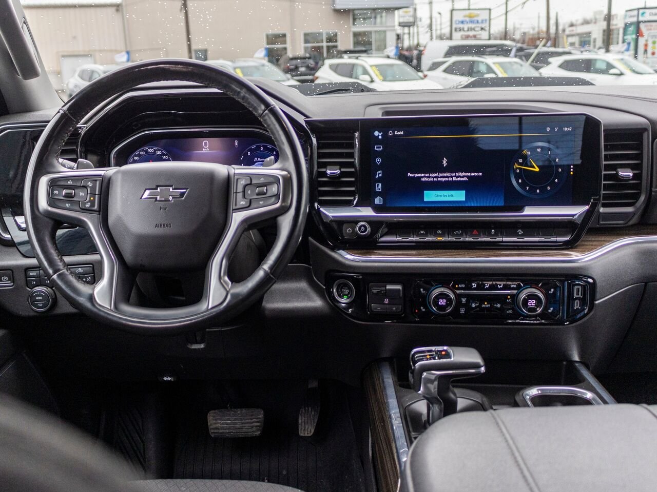 Chevrolet Silverado 1500 LT Trail Boss cabine multiplace 2024 Blanc Châteauguay - photo #8