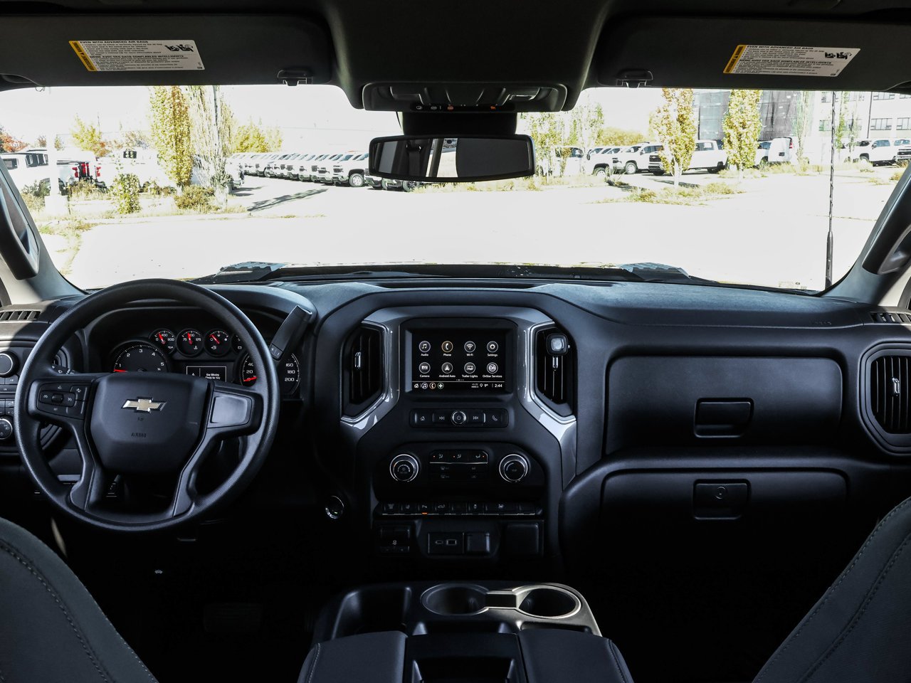 2026 Chevrolet Silverado 2500HD 4WD Crew Cab 159 Custom Black Sherwood Park - photo #16