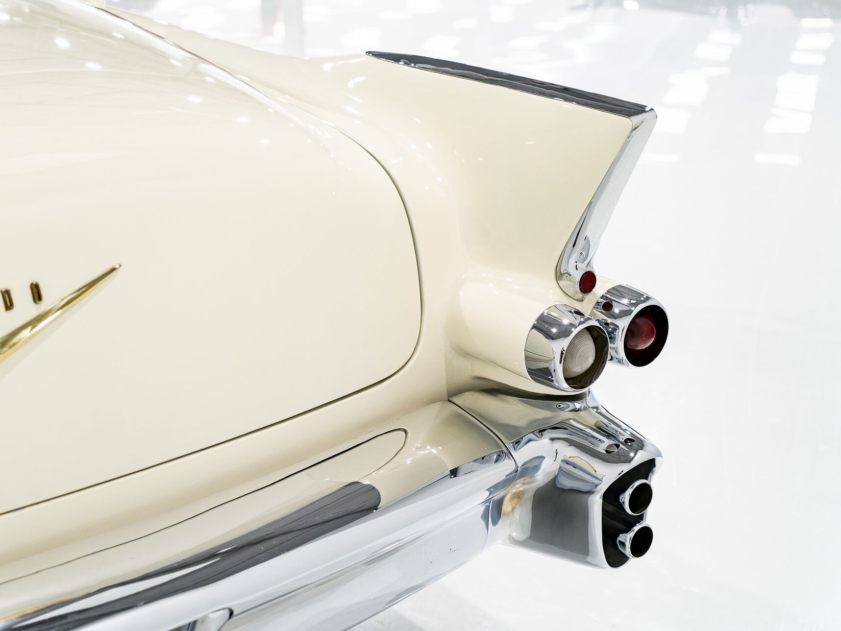 Cadillac Eldorado Seville With Factory A/C | PRIX EN USD 1956 Blanc Montréal - photo #42