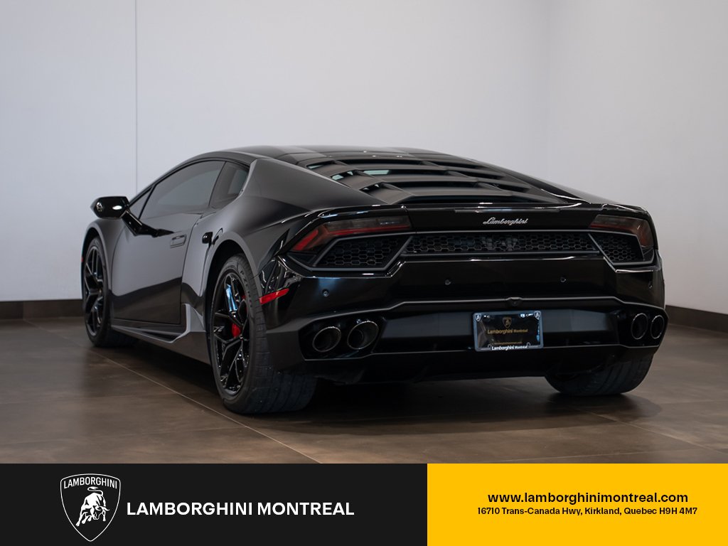2018 Lamborghini Huracan RWD | SELEZIONE 1 YEAR CPO Black Kirkland - photo #6