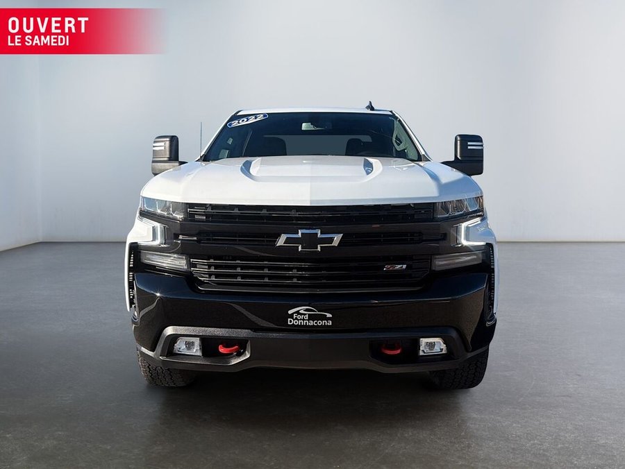 2022 Chevrolet Silverado 1500 LT Trail Boss cabine multiplace 4RM 157 po - JAMAIS ACCIDENTÉ - PARFAIT POUR COMPAGNIE - 5,3L V8 White