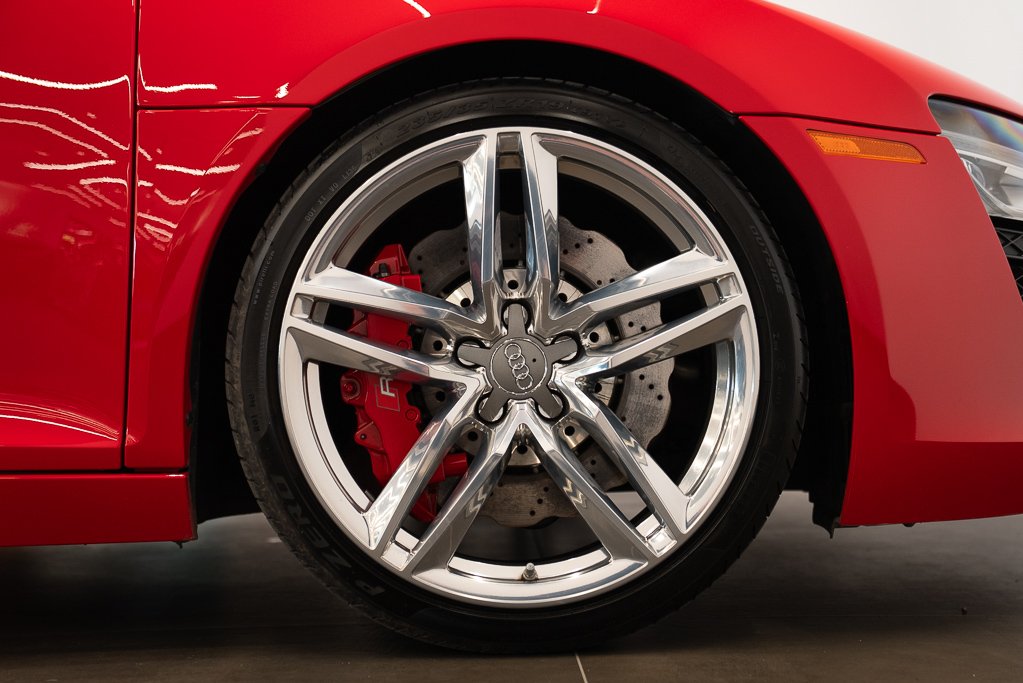 Audi R8 V8 Spyder \ LOW KM 2015 Rouge Kirkland - photo #7