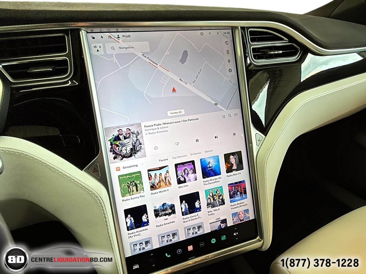 2017 Tesla Model S 75D DUAL MOTOR | BD0355 White Granby - photo #20