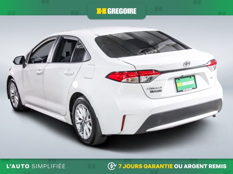 2021 Toyota Corolla LE AUTO A/C MAGS TOIT CAM RECUL BLUETOOTH White