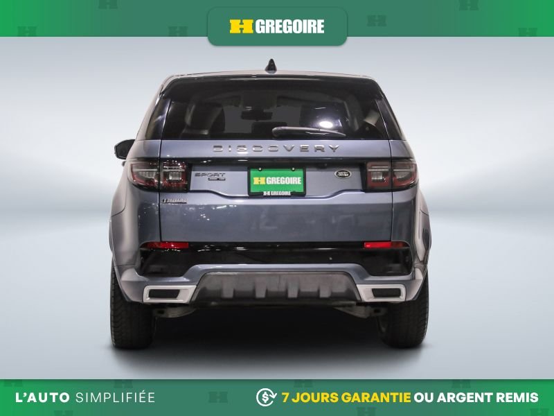Land Rover DISCOVERY SPORT 822629 | R-Dynamic 4WD AUTO AC CUIR TOIT NAV CAM RECUL BLEU 2020 Bleu Laval - photo #7
