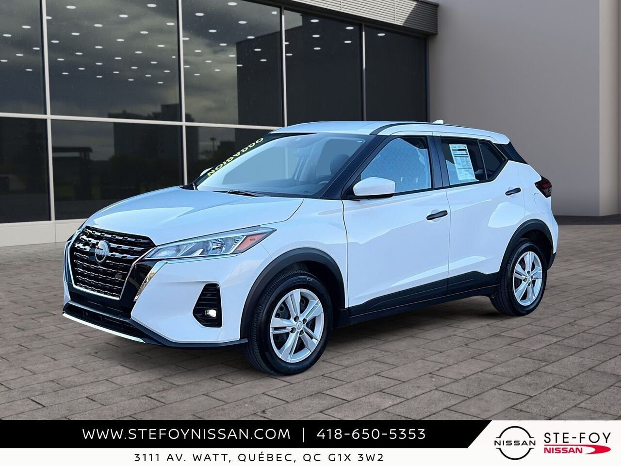 2024 Nissan Kicks S TA White Ste-Foy - photo #0