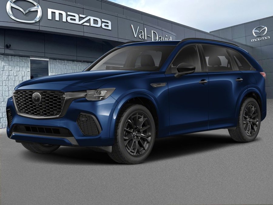 2026 Mazda CX-70 hybride léger GT-P TI Blue