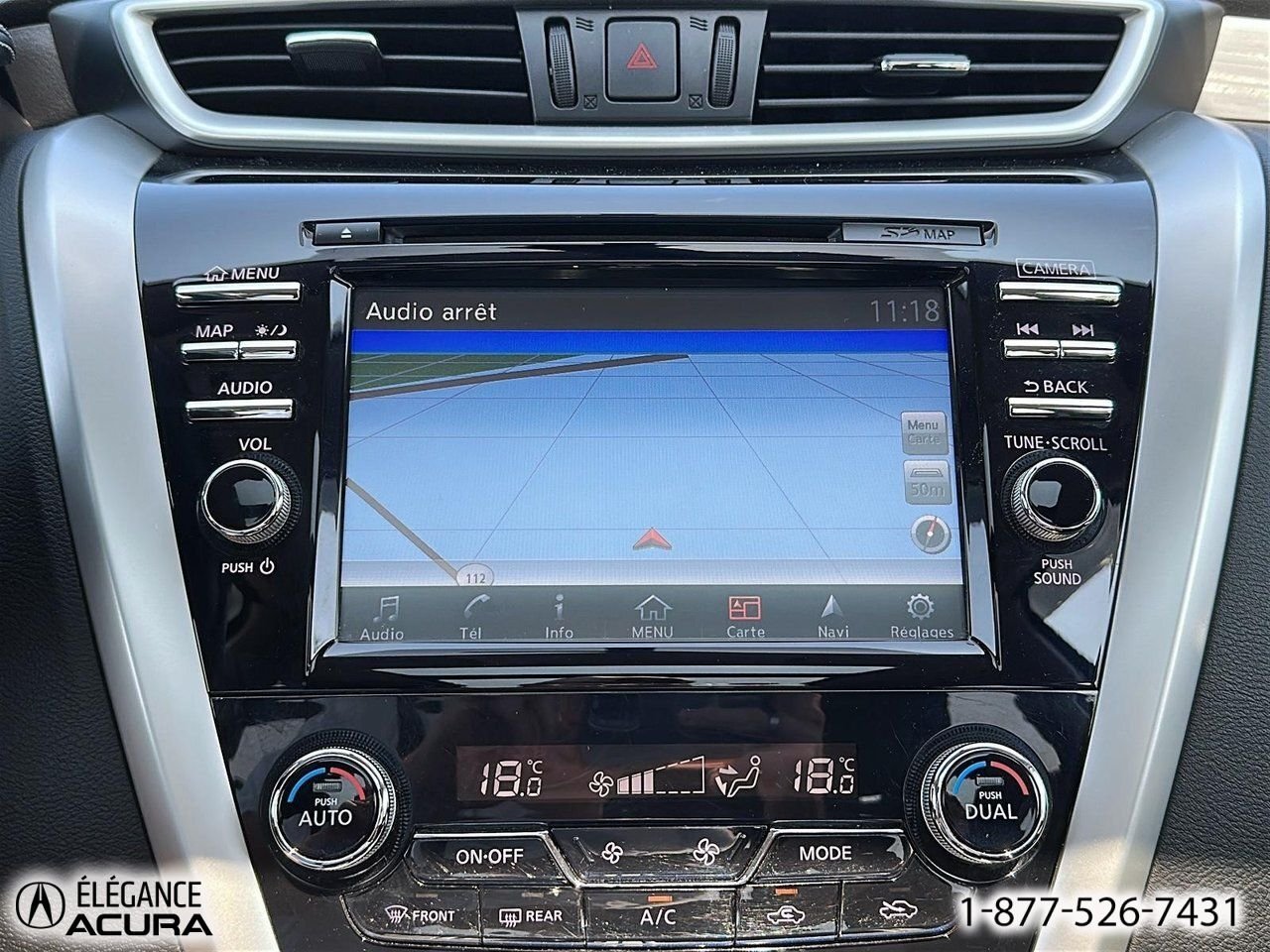 Nissan Murano SV | A8673A 2018 Rouge Granby - photo #22