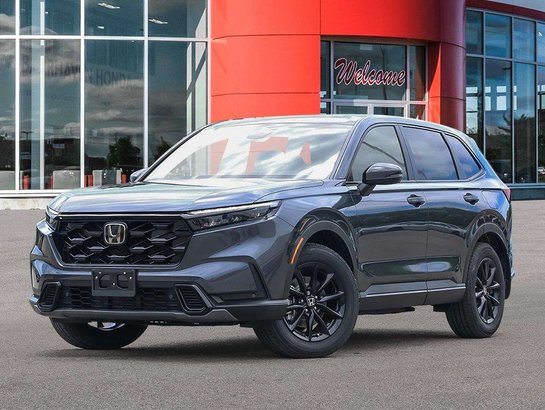 2026 Honda CR-V Hybrid 2026 Bleu rivière Canyon métallisé