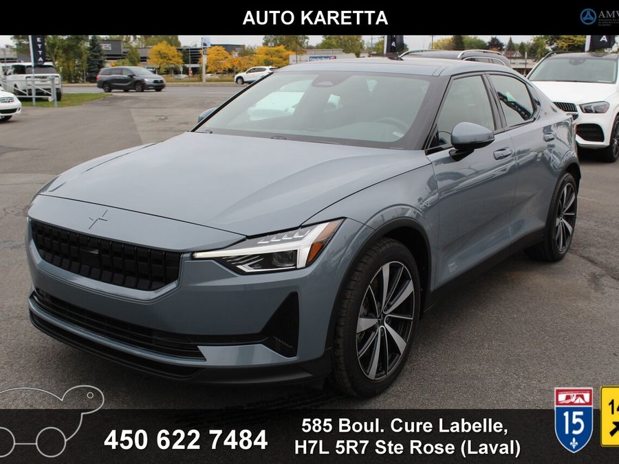 Polestar 2 Long range awd panoramic mags 19'' clean carfax 2022 Gris