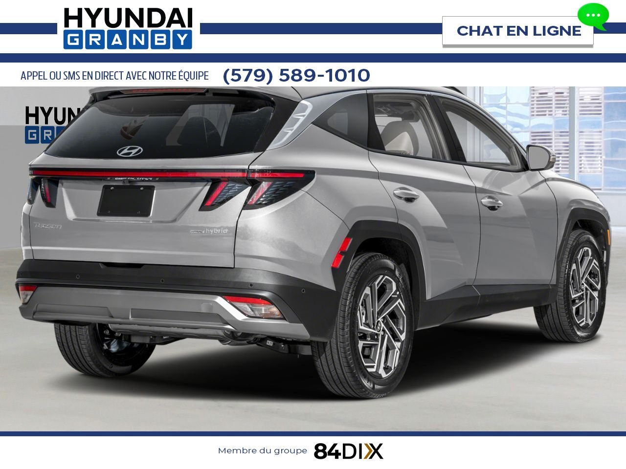 2026 HYUNDAI Tucson Hybrid Shimmering Silver Granby - photo #2