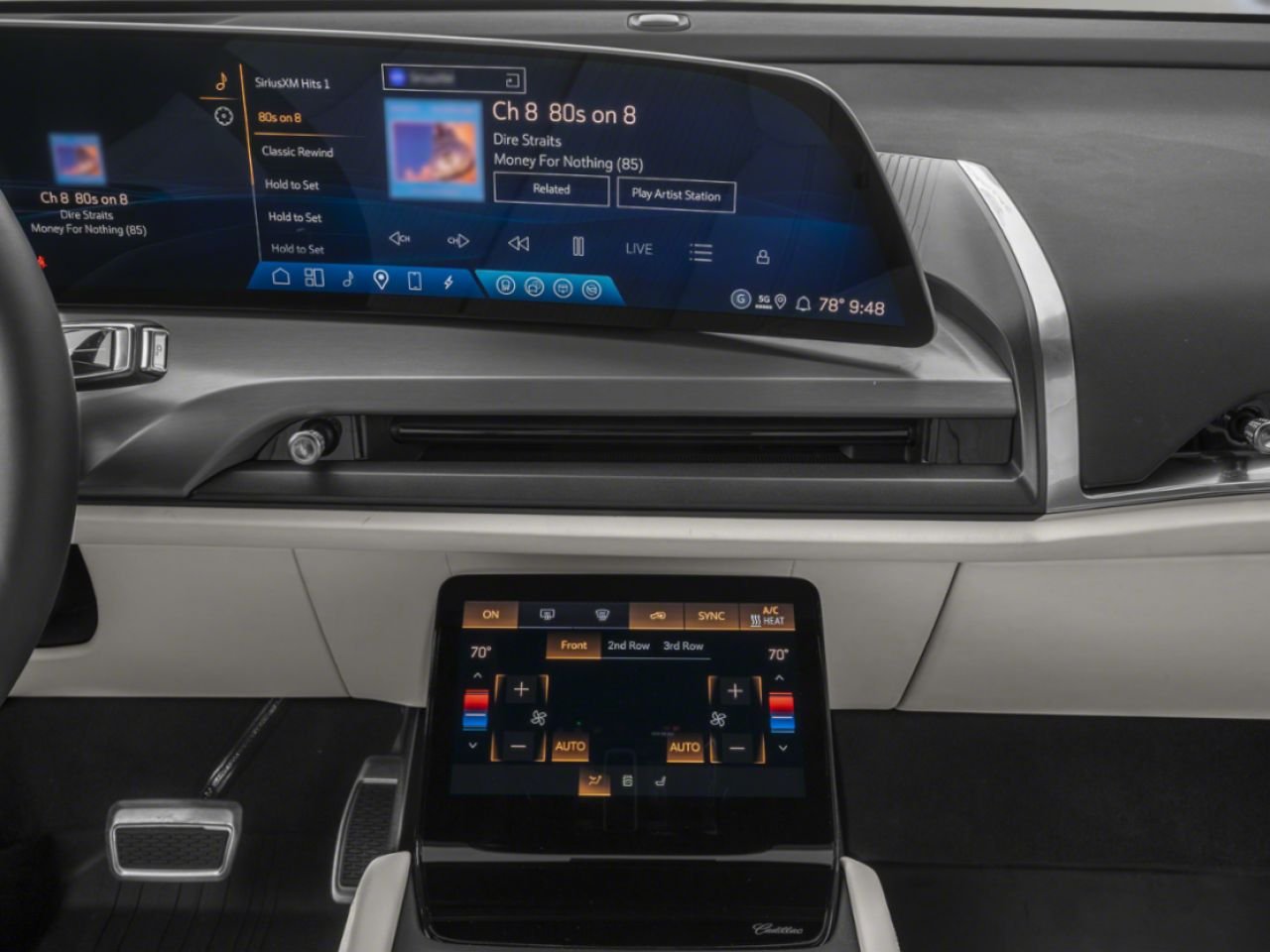 CADILLAC VISTIQ TI 4 portes de luxe 2027 Blanc Sherbrooke - photo #3