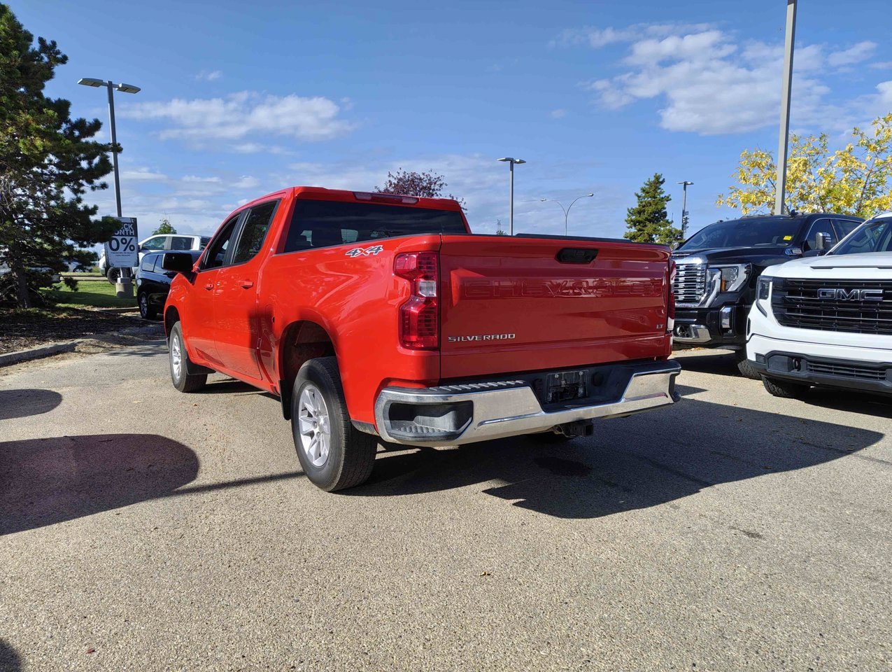 2026 Chevrolet Silverado 1500 4WD Crew Cab 147 LT Red Sherwood Park - photo #4