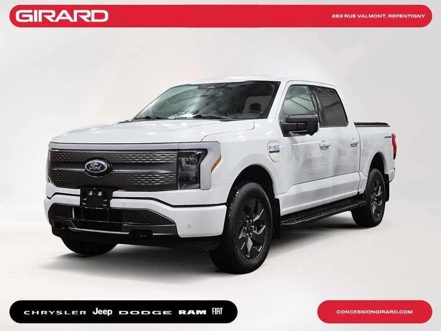 2023 Ford F-150 LIGHTNING XLT White