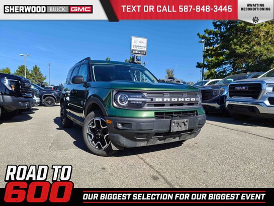 2023 Ford Bronco Sport Big Bend 1.5T 4X4 | Convenience Package Green