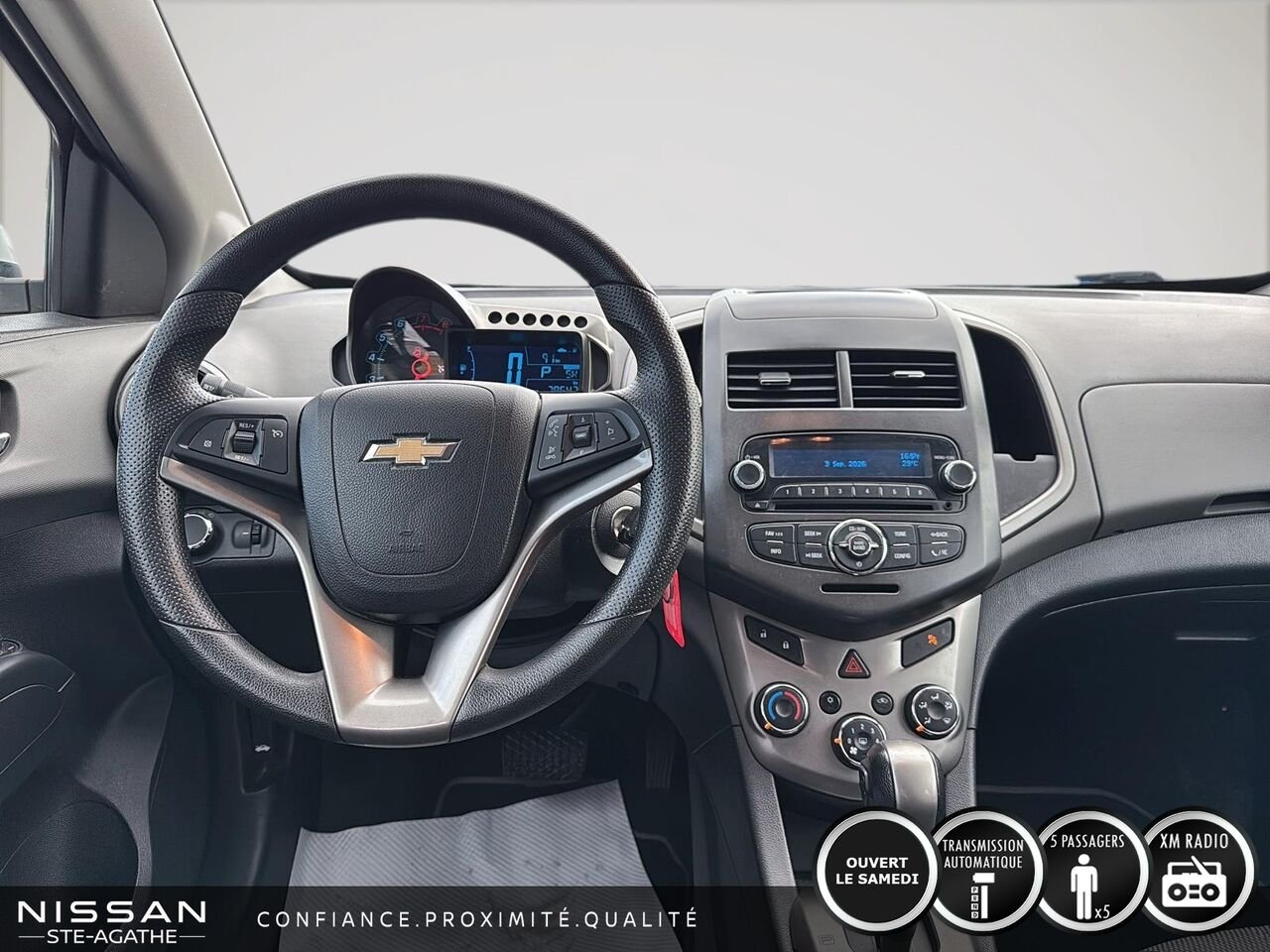 2012 Chevrolet Sonic White Ste-Agathe des Monts - photo #9