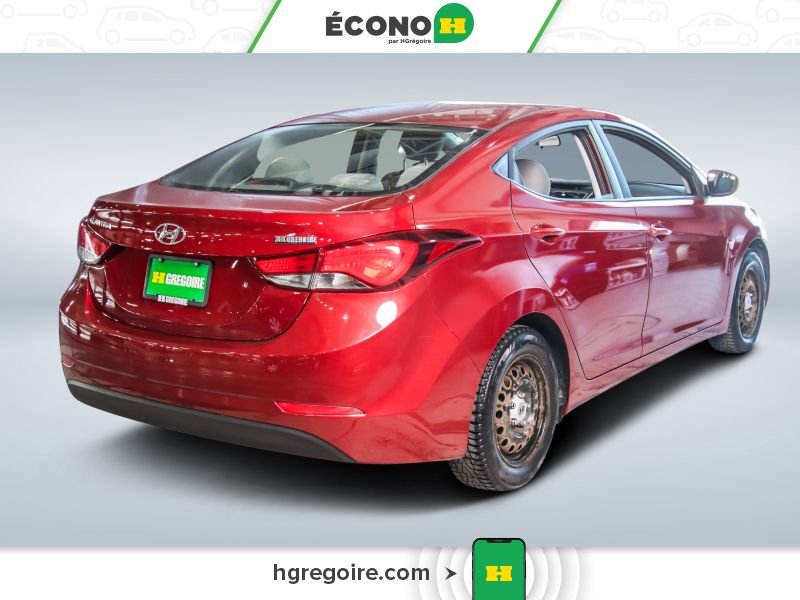2016 Hyundai Elantra Red Saint-Eustache - photo #6