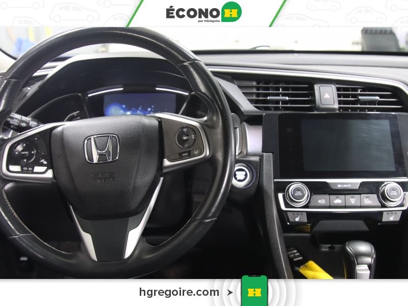 2017 Honda Civic Blue Blainville - photo #11